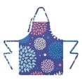 thumbnail image 2 of Colorful Floral Dots Pattern Apron-Garden Aprons for Women with Pockets-Cotton Linen Waterproof Kitchen Cooking Gardening Aprons Adjustable for Kitchen,Cooking,BBQ and Salon 33x27 Inch, 2 of 7