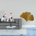 thumbnail image 2 of Figuras De Familia De Elefantes Y Esculturas Abstractas De Hojas De Ginkgo Para Sala De Estar, Dormitorio, Oficina, Hotel, Comedor, Restaurante, Decoración De Granja., 2 of 8