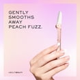 thumbnail image 2 of Facial Razor & Eyebrow Shaper By Kai About Face Products Products (3per Package); Fuzz Free Compact Razor, Removes Peach Fuzz On Cheeks, Chin or Forehead & Delicately Shapes Eyebrows, 2 of 5