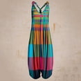 thumbnail image 2 of IROINNID Sleeveless Suspender Jumpsuit For Women Full-Length Leisure Boho Romper Long Strapless Jumpsuit, 2 of 4