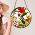 thumbnail image 4 of Clearance! Welcome Door Hanger Double Colorful Hummingbird Butterfly Hanger Window Gallery Home Decoration Hanger, 4 of 9
