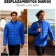 thumbnail image 2 of Chaqueta con Cremallera para Hombre, Chaqueta para Hombre, Chamarra Invierno Hombre, Cuello Alto, Chamarra Impermeable Hombre, Chaqueta para Hombre con Cremallera, Ligera, Cálida y Plegable, 2 of 4