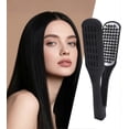 thumbnail image 2 of Cepillo alisador de cabello con cerdas de cerámica para un peinado rápido con calor y un cabello liso y sin encrespamiento., 2 of 5