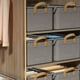 thumbnail image 4 of Caja de Almacenamiento con Tapa para Ropa, Pantalones, Dormitorio, Armario, Plegable, Organizador, Cesta de Almacenamiento, 4 of 7