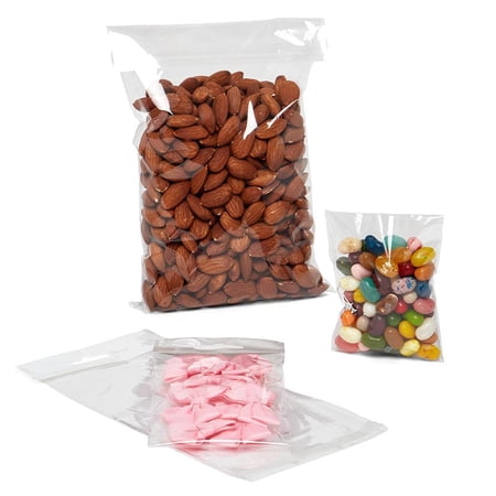 Lip & Tape BOPP Bags 5-1/4" X 7 1/4" | Quantity: 1000 Width 5 1/4 by Paper Mart