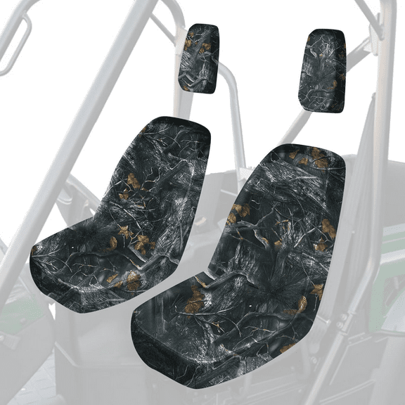 UTV Rhino Seat Covers, Waterproof 1680D Seat Covers Compatible with Rhino 700 660 450 2004-2021 Rhino Accessories Bucket Seat Cover