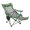 Vert, variante sur Fauteuil Inclinable de Camping Chaise Longue de Camping, Chaise Pliante de Randonnée avec Appuie-Tête, Repose-Pieds et Sac de Rangement pour Camping en Plein Air, BBQ, Grande Capacité de Poids