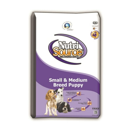 Tuffy's Pet Foods NutriSource Small and Medium Breed Puppy Food, 6.6 lb