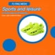 thumbnail image 4 of Qarigey Zapatillas de deporte para niños, transpirables, antideslizantes, tejidas, atléticas, para caminar, para correr, resistentes al Calzado Verde cuarenta y seis, 4 of 6