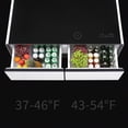 thumbnail image 3 of Modern Smart Coffee Table with Built-in Fridge, Bluetooth Speaker, Wireless Charging Module, Touch Control Panel, Power Socket, USB Interface, Outlet Protection, Atmosphere light, and More, 3 of 10
