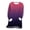 Purple, variant on Futezty Womens Crewneck Sweatshirts Baggy Raglan Pullover Tops Lightweight Comfy Preppy Sweatshirt Fall Clothes with Pockets