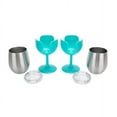 thumbnail image 2 of Camco 53484 "Life is Better at the Campsite" Wine Tumblers - Light Blue, Pack of 2, 2 of 2