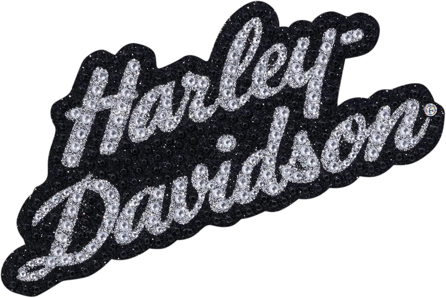 Harley-Davidson Rhinestone Bar & Shield Logo Glitter Decals 