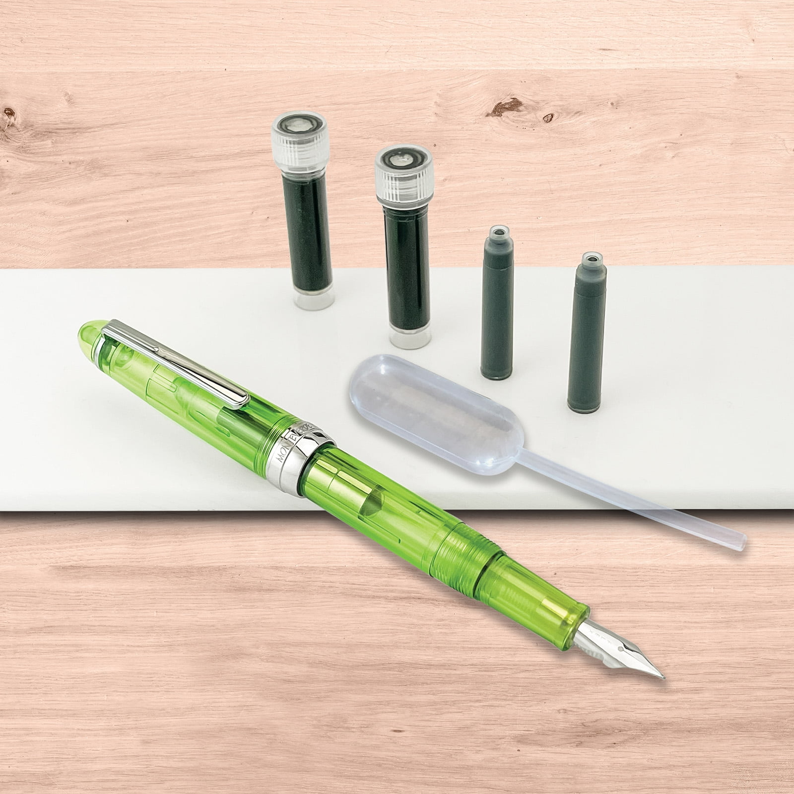 Monteverde Monza ID Green Fountain Pen