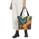 thumbnail image 5 of Disketp Colorful Cloud Butterfly Sunflower Bolsa de Hombro Casual para Mujer, Bolso Cruzado para Compras, Viajes y Uso Diario, 5 of 6