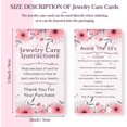 thumbnail image 4 of 200 Pieces Jewelry Instructions Cards Jewelry Care Instructions Insert 3.5 x 2 Inch Packaging Inserts Customer Direction Cards for Jewelry Cleaning, 4 of 7