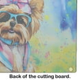 thumbnail image 5 of Yorkshire Terrier Hippie Dawg Glass Cutting Board Large 12 in x 15 in, 5 of 5