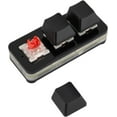 thumbnail image 2 of ZOUSSIQI Mini Keyboard, Tiny Keyboard 3 Key Mini Keypad USB Mechanical Gaming Keyboard RGB Customized Programmable Keypad with Red Switch Small Keyboard for Office Work (Black) CA919-90381, 2 of 8