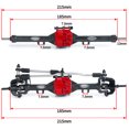 thumbnail image 3 of bedienty CNC Front Axle For 1/10 Axial 90046 Crawler RC Car Accessories Replacement Parts TYPE2, 3 of 6