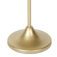 thumbnail image 5 of Home Decor Collection Sterling & Noble Home Gold Metal 9.06" Taper Tabletop Indoor Candle Holder, with Bow Accent, 5 of 16