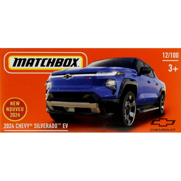 Matchbox 2024 Chevy Silverado EV Diecast Car