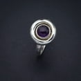 thumbnail image 2 of StarGems&reg; Natural Amethyst Handmade 925 Sterling Silver Ring 7.75 F2913, 2 of 7