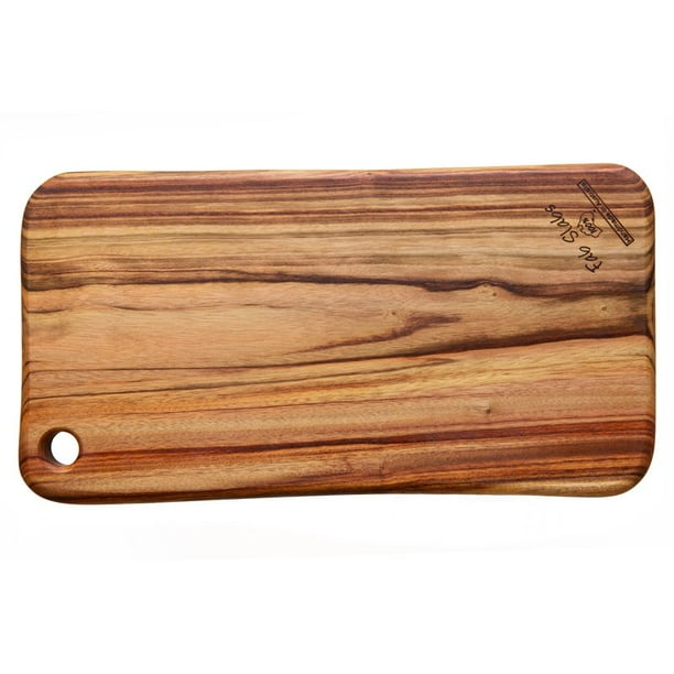 Fab Slabs Natural Wood Camphor Laurel M Anti Bacterial Cutting Board
