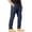 #01Navy, variant on Mens Hiking Convertible Pants Outdoor Waterproof Quick Dry Zip Off Lightweight Fishing Pants Yellow M