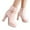 Red, variant on Platform Boots for Women Fashion Rhinestones Block High Heels Dress Ankle Booties Ladies