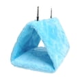 thumbnail image 4 of Bird Plush Nest Bed for Cage,Warm Winter Bird Hammock for Parrots Parakeets Cockatiels,Hanging Soft Fleece Bird Hut Tent House for Small Birds-4PCS, 4 of 9