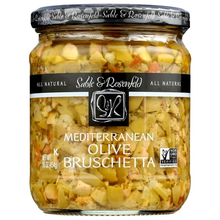 Sable & Rosenfeld Topping, Mediterranean Olive Bruschetta, 16 Oz