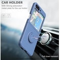 thumbnail image 6 of for Samsung Galaxy Z Flip5 5G 2023 Case,Slim Liquid Silicone Couple Ring Kickstand Soft Anti-Scratch Microfiber Lining Protection Bumper Case for Galaxy Z Flip5 (Purple), 6 of 16