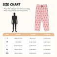 thumbnail image 2 of Salouo Cartoon Lobsters 3 Print Women's Pajama Pants Casual Loose Sweatpants PJs Flowy Pants Drawstring Palazzo for Women Wide Leg Pants Lounge Pajama -X-Large, 2 of 8