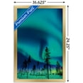 thumbnail image 3 of Aurora Borealis Wall Poster, 14.725" x 22.375", Framed, 3 of 3