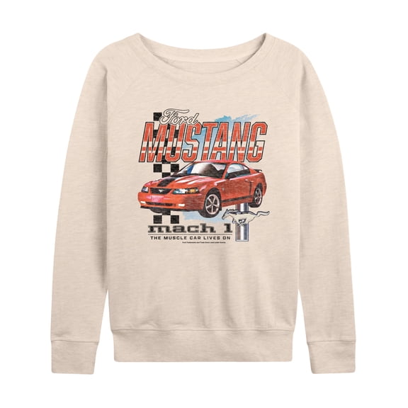 Ford - 2003 Ford Mustang - Women's French Terry Long Sleeve Pullover