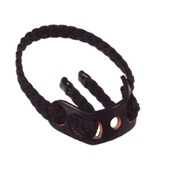 Paradox PBSE-E1 Double-Wide Braided Strap Elite Solid Black Bow Sling