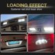 thumbnail image 3 of 2pcs Canbus Led Number Plate Light Compitiabe Withlexus Lx470 Lx570 Toyota Land Cruiser 100 200 Prado 120 Reiz 4d Mark X License Plate Lamp, 3 of 5