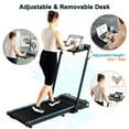 thumbnail image 6 of Ksports 4 in 1 Under the Desk Treadmill - 2.5HP Motor, Bluetooth Enabled, Foldable Desk, and Adjustable Incline, 6 of 13