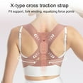 thumbnail image 4 of Hyasfey Posture Corrector Adjustable Body Posture Correcting Brace Invisible Upper Back Support Shoulder Straightener for Men And Women, 4 of 6