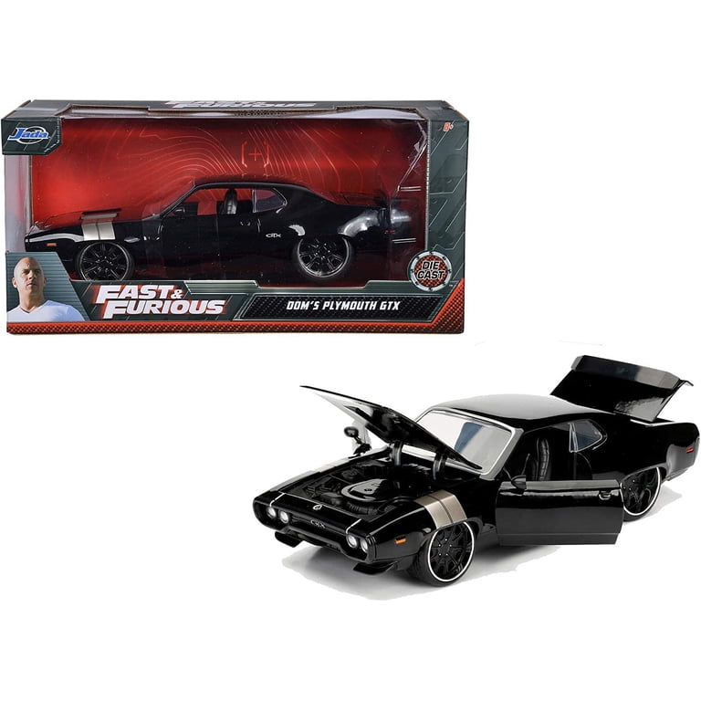 Jada Toys Fast & Furious Dom's '72 Plymouth GTX Diecast Model Car