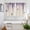 Purple Beige, variant on Wisteria Kitchen Curtains Window Panels, Purple Flowers Butterflies Vintage Spring Insulated Window Treatment Curtain, Grommet Curtains for Bedroom/Living Room/Bathroom, 2 Piece 42"Wx45"L