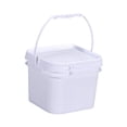 thumbnail image 2 of Pintar el agua de la cubeta de agua puede organizador portátil de bañera contenedor de cubo de almacenamiento de alimentos para proyectos de manejo de 2.5L, 2 of 8