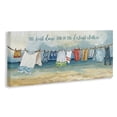 thumbnail image 2 of Stupell Industries Farmhouse Clothesline By The Sea Canvas Art, 24 x 10, by Charlene Olson, 2 of 8
