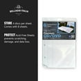 thumbnail image 4 of Bellagio-Italia Insert Sheets for CD/DVD Storage Binder - Holds DVDs, CDs, Blu-Rays & Video Games - Acid-Free Binder Organizer Sheets - 48 Sheets - 6 Pack, 4 of 5