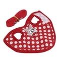 thumbnail image 3 of Guinea Pig Warm Vest,  + Flannel Cute Soft Winter Adjustable Dot Style Guinea Pig Clothes With Towing Rope For Guinea Pig S,M, 3 of 8