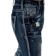 thumbnail image 4 of Cowgirl Tuff Western Jean Women Firewater 25 X-Long Medium Wash JFIREW, 4 of 5
