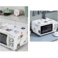 thumbnail image 4 of Dust cover (suitable for microwave oven/multi-function oven) Oil proof cover with pocket kitchen protection cover (feather pattern) bestSurprise Gift Great Gift, 4 of 4