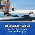 thumbnail image 3 of Stomp Racers Coches de carreras propulsados ​​por aire de Stomp Rocket Mega paquete de 4 coches – Lanzador de coches de juguete Stomp Racers en duelo – Divertido patio trasero y exterior, juguetes par, 3 of 5