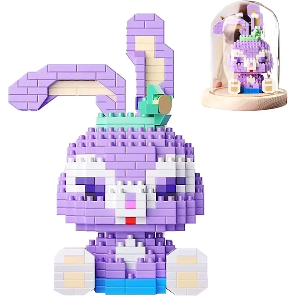 Mini modelos de bloques, juguetes de bricolaje, modelo de ladrillo, nano-mini bloques, bloques de construcción para niños, rompecabezas 3D, juguetes educativos, juegos de muñecas de dibujos animados kaili Sencillez