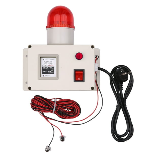 Indicador de nivel de agua Alarma Sensor de alarma de nivel de agua Alarma indicadora de líne MABOTO Alarma de nivel de agua